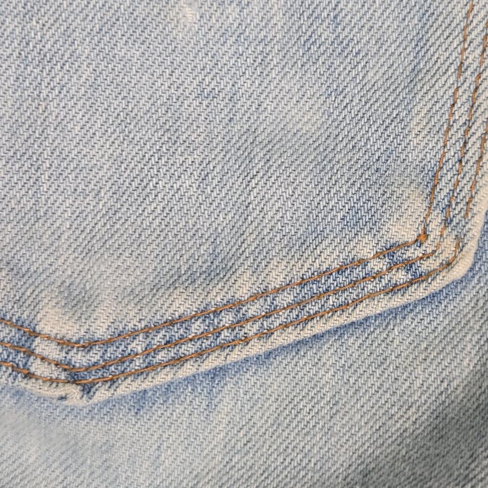 RARE Vintage 70s/80s Levi's 501 Orange Tab 32x30 Embroidered Button Fly Straight - Picture 16 of 16